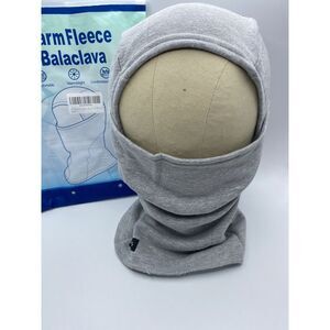 Balaclava Face Mask Gray Unisex Adult Comfortable Warm Light Fleece By Redess